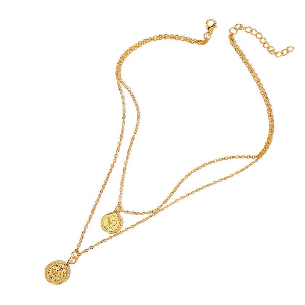 Gold plated chain necklace - Picture 4 of 5